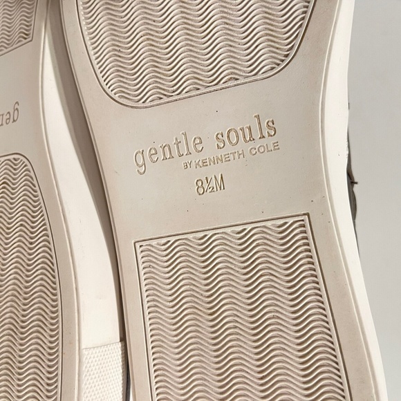 Gentle Souls Kenneth Cole Womens Carole Brown Gray Leather High Top Sneaker Shoe - Picture 12 of 13